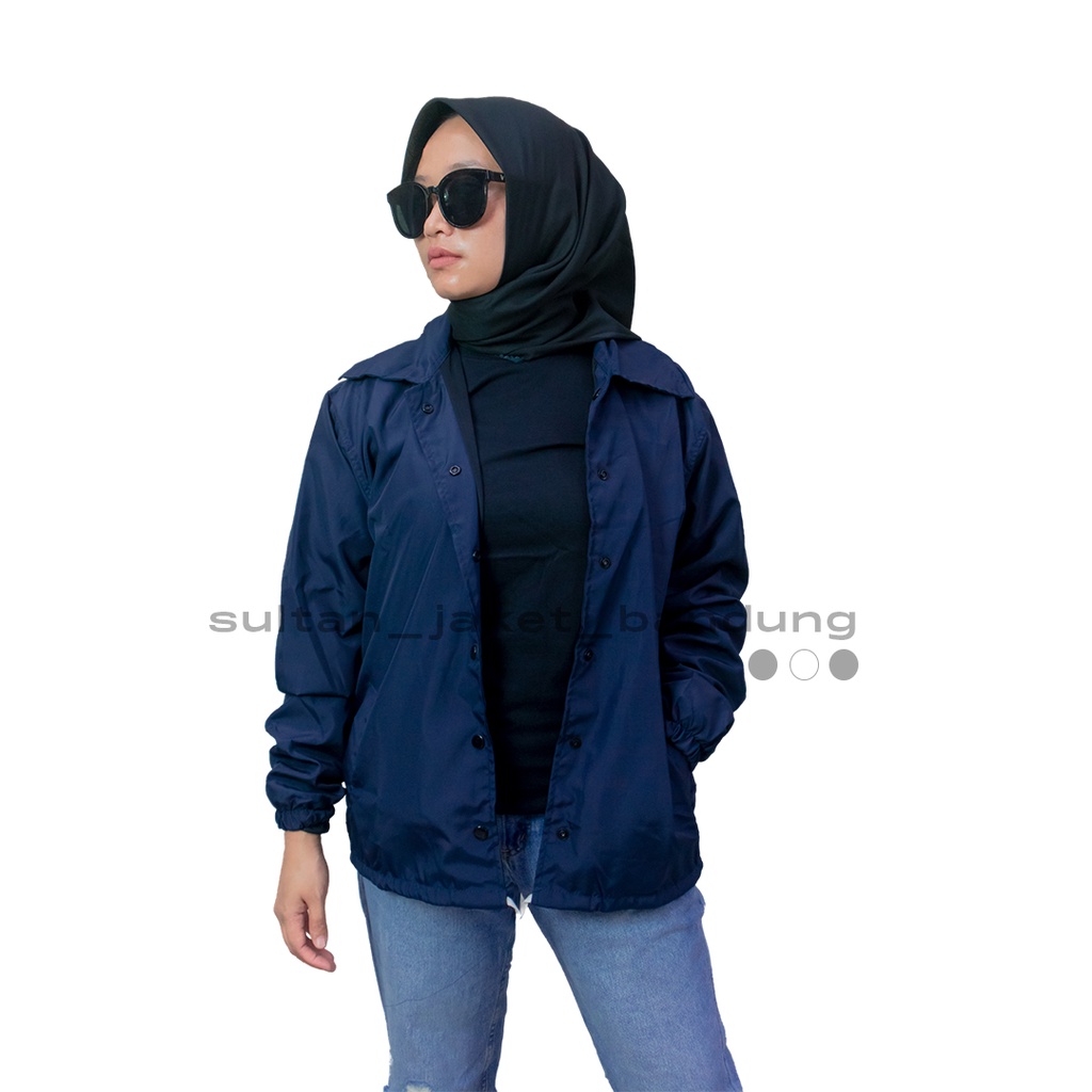 JACKET Coach BASIC NEVY II Jaket Coach Polos II jaket  Windbreakers model TRENDY