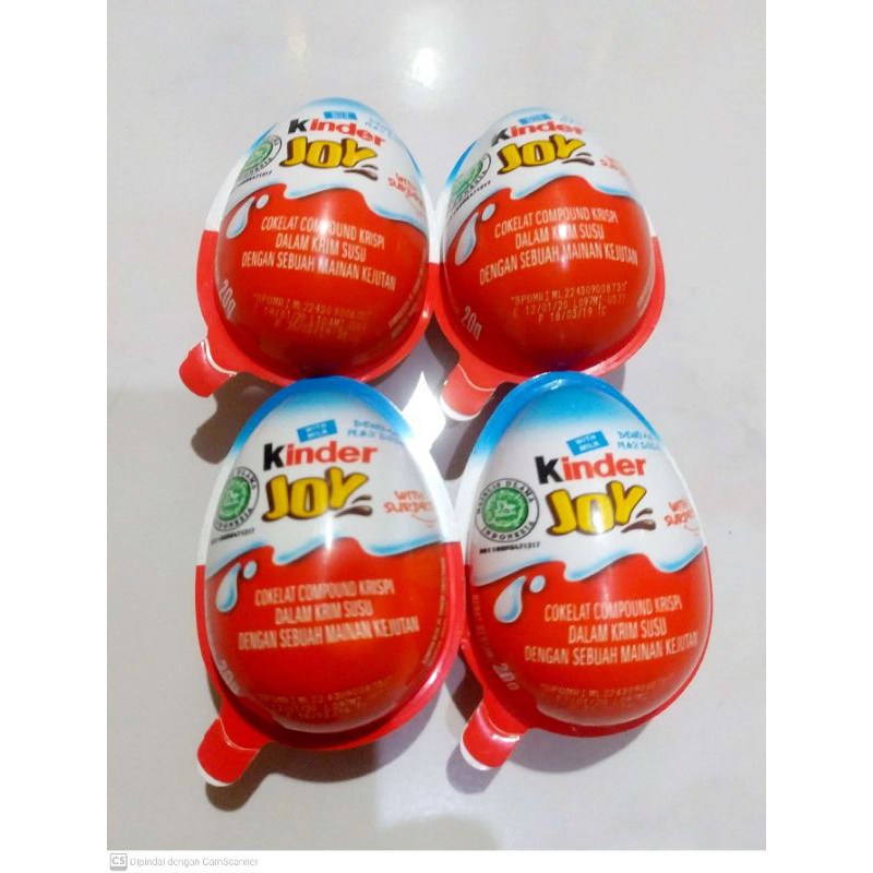 kinder joy surprise egg hanya mainan aja tanpa coklat