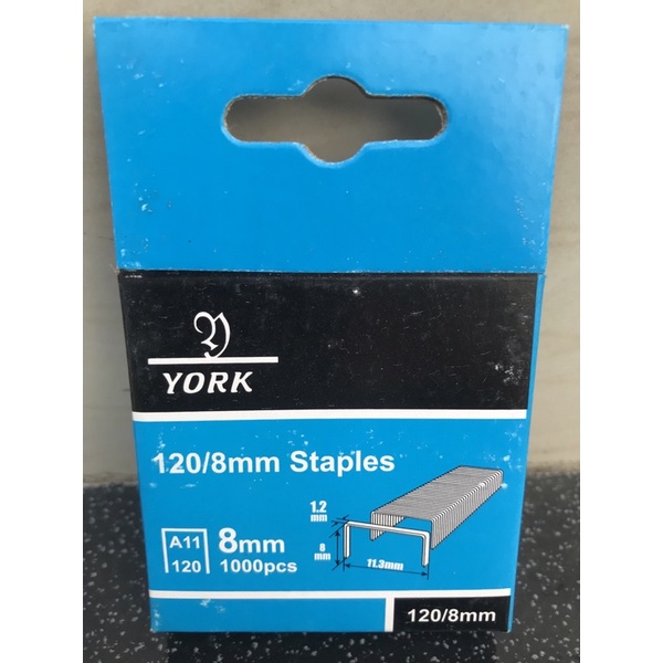 

Isi staples tembak York 120/8mm