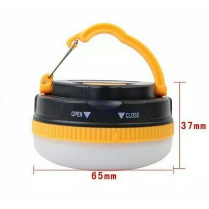 Lampu tenda emergency atau senter portable camping/outdoor