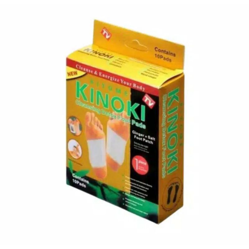 KINOKI GOLD KOYO DETOK TOKSIN KAKI 1 BOX = 10 PCS