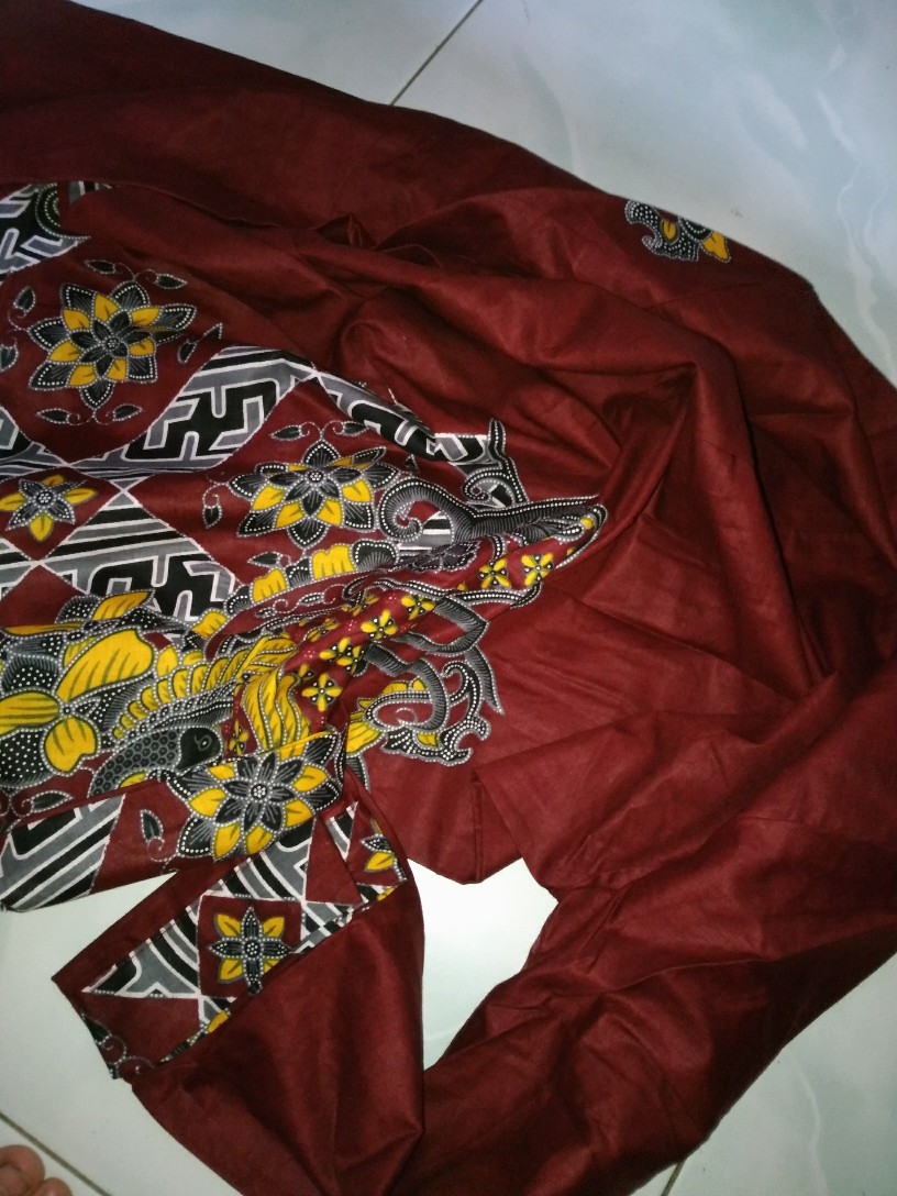 Kemeja Batik Pria Ppbtk07 Wsa04 Lengan Panjang