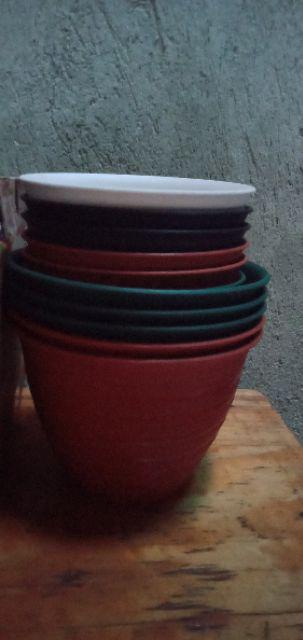 Pot Tawon 18 Cm Plastik  Tanaman Hias Bunga  Sukulen Kaktus