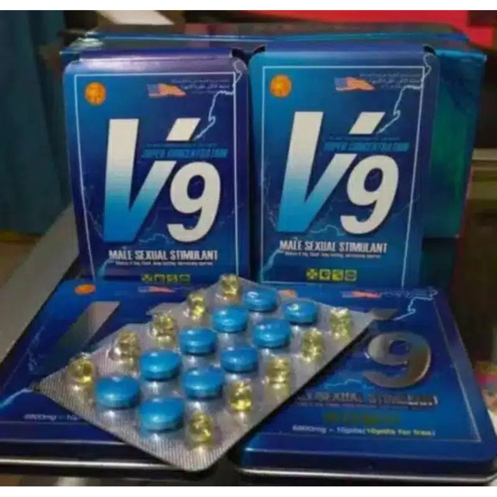 Terlaris  Obat V9 kuat tahan lama Penambah Stamina pria ampuh