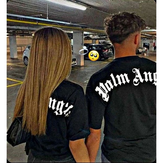 MYSTIQUE.ID-BAJU KAOS COUPLE ANGRY&amp;CALM T-SHIRT LUCU DAN AESTHETIC