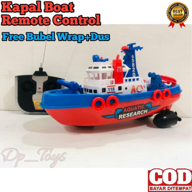 Mainan Kapal Remote Control Patrol Boats / Mainan RC Kapal Perang