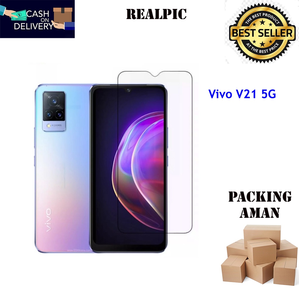 Tempered Glass Vivo V21 5G Screen Protector Anti Gores