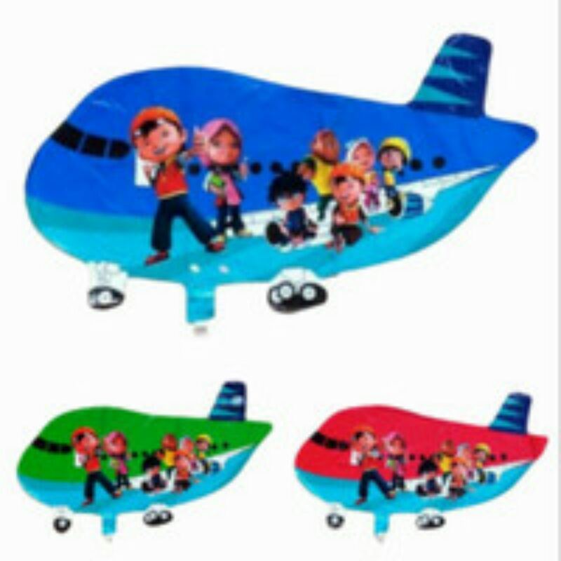 BALON BOBOI BOY/BALON KARAKTER BOBOI BOY PESAWAT/BALON PEWASAT BOBOI BOY