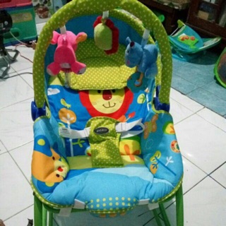  PLIKO  Hammock 308 Motif Lion Singa Bouncer Kursi  