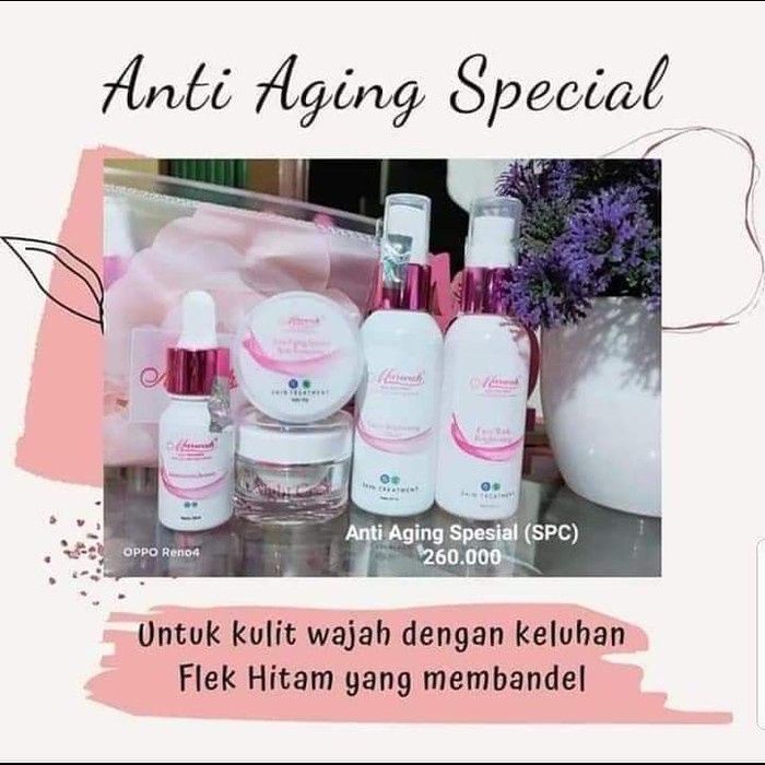 anti aging spesial marwah skincare halal & bpom - klinik safa
