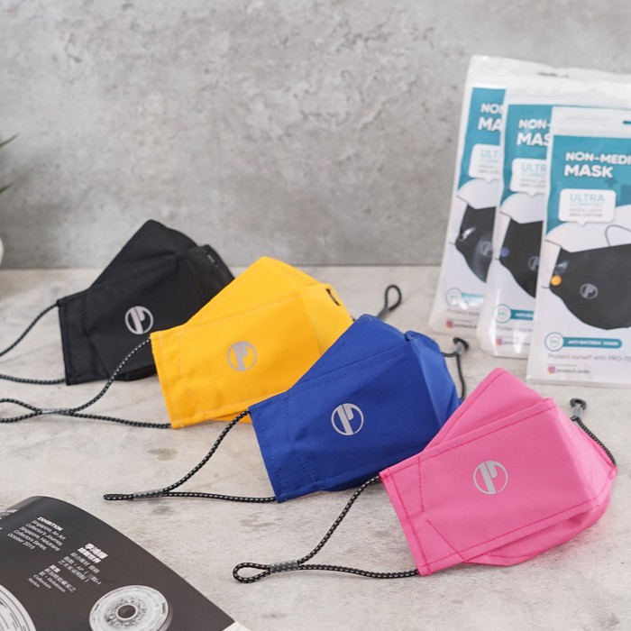 MASKER KAIN PROTECH V2 PREMIUM 3 PLY MASK