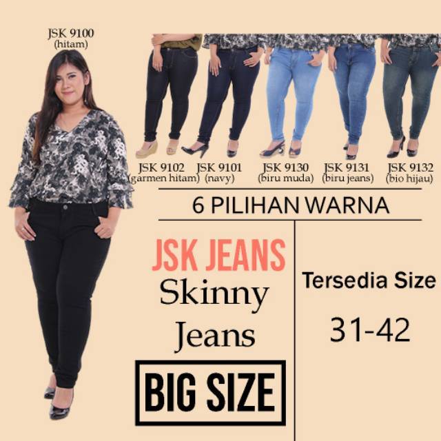 Celana Jeans Wanita Celana Panjang Wanita Celana Denim Jeans Skinny Jeans Wanita Import JSK Jeans