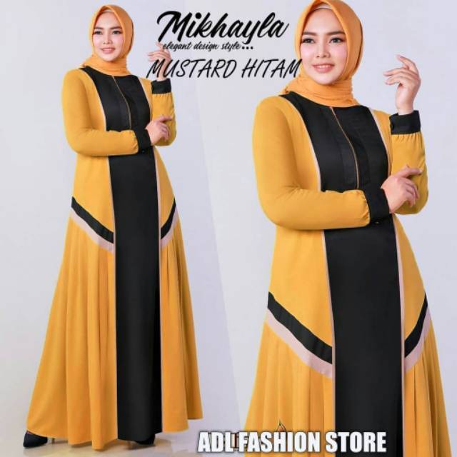 BAJU GAMIS MIKHAYLA DRESS
