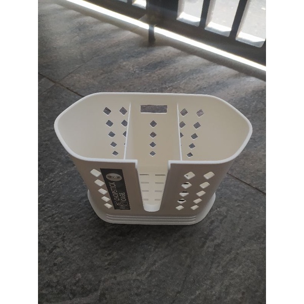 Tempat Sendok Chopstick Putih Besar