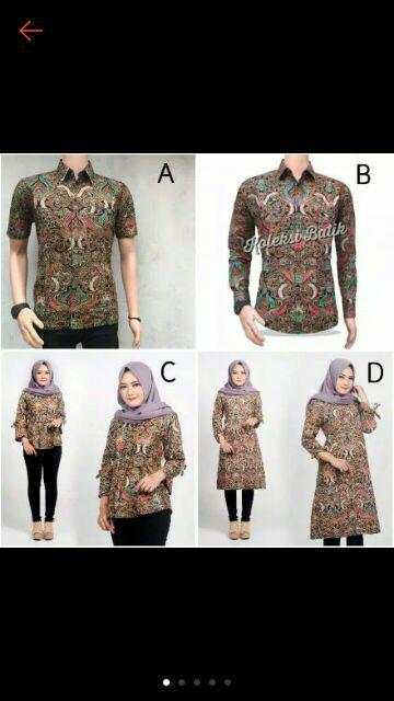 Family Batik / Batik Couple / Seragam Batik / Batik Seragam Kantor / Jm / Kevin Family