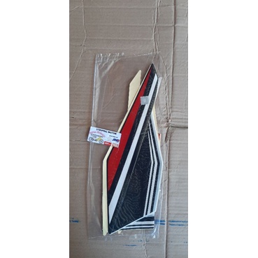 STIKER STRIPING LES BODY MOTOR YAMAHA ALL NEW VIXION ADVANCE 2015 PUTIH