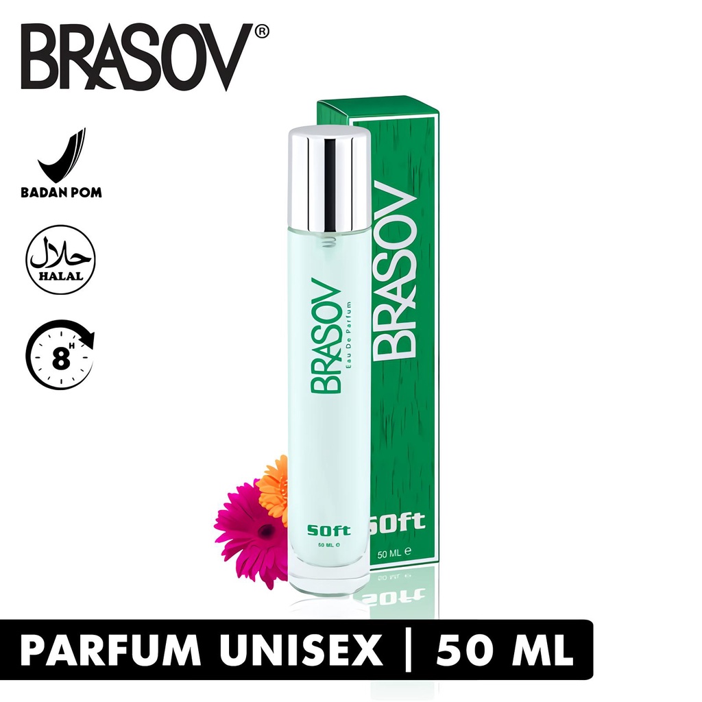 Parfum BRASOV Soft EDP 50ml - hijau