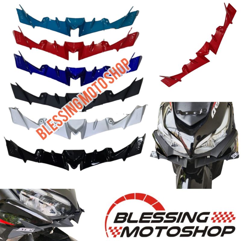 winglet aerox new winglet plastik aerox new connected winglet aerox