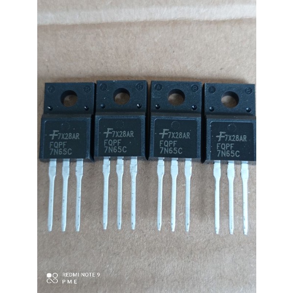 IC FET 7N65 F. 1pcs