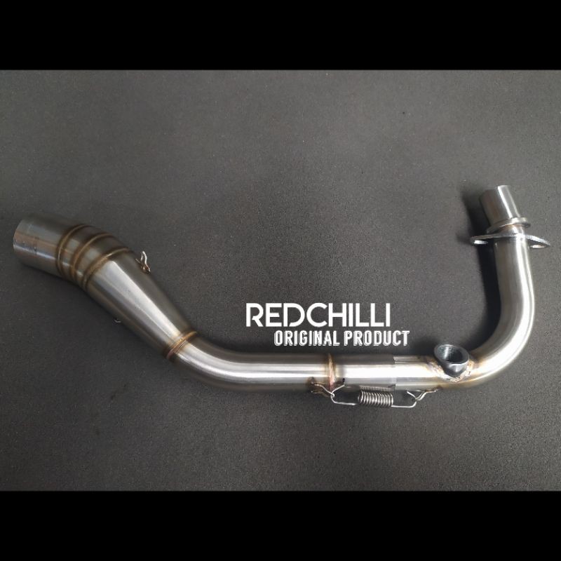 Leher Header Knalpot Vespa Primavera 150 3v - Vespa Sprint 150 - Vespa Lx 150 2v - Vespa Lx 150 3v