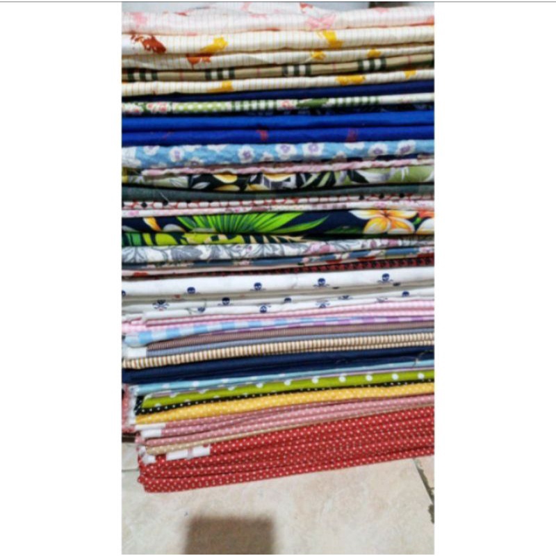 kain katun Jepang kiloan murah