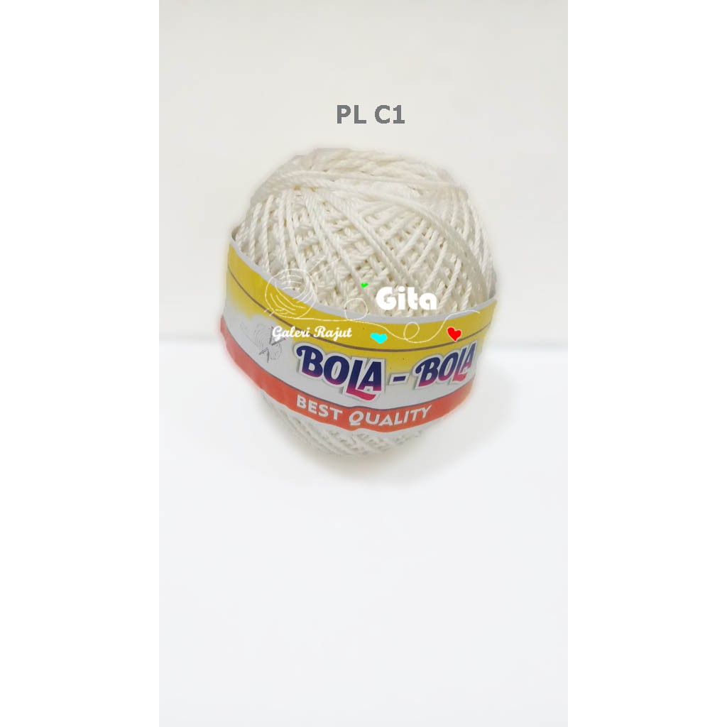 Benang Rajut Poly Bola-bola/Polyester Bola-Bola/Poly Lotus