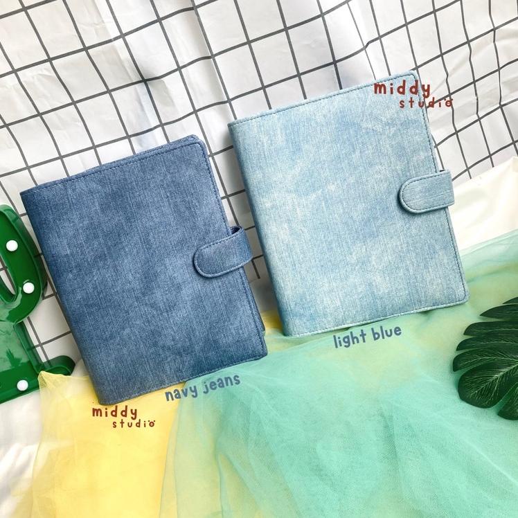 

Pengepul BINDER DENIM PREMIUM 20r,26r - A5/B5 READY STOCK