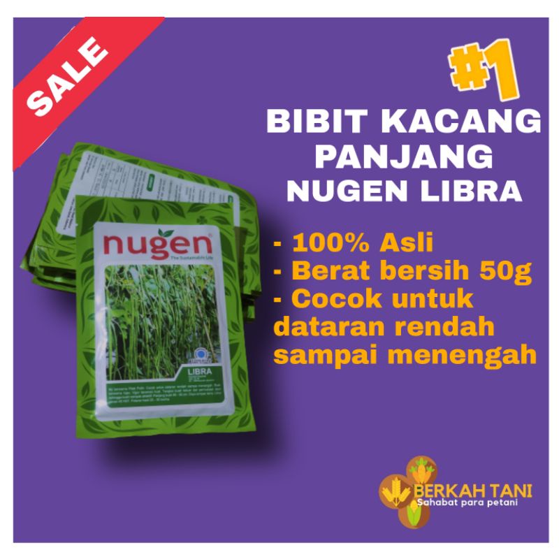 Bibit Kacang Panjang Nugen Libra