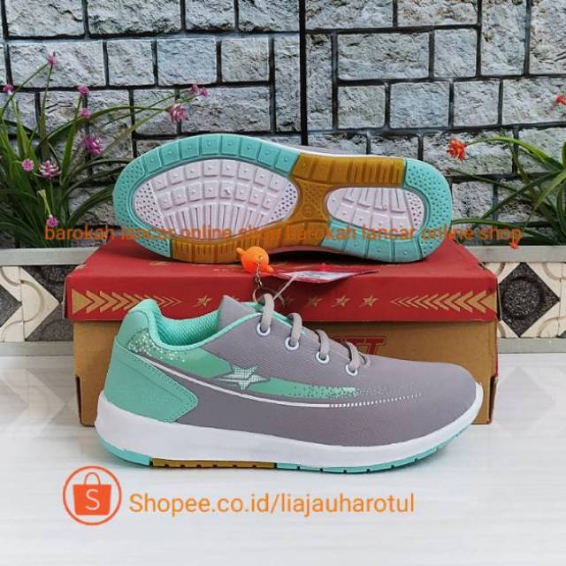 SEPATU SNEAKERS PRO ATT GLC BIRU TOSCA SIZE 37-40 SENAM