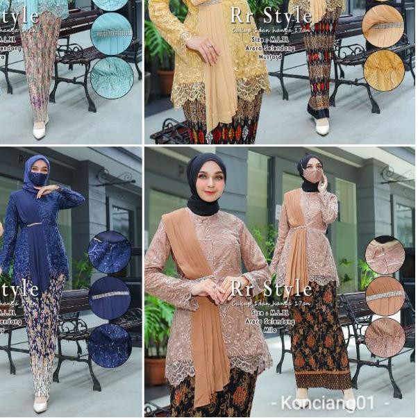➧ REALPICT STELAN SELENDANG // TUNIK SELENDANG / SLENDANG TERBARU / KEBAYA SELENDANG ❅