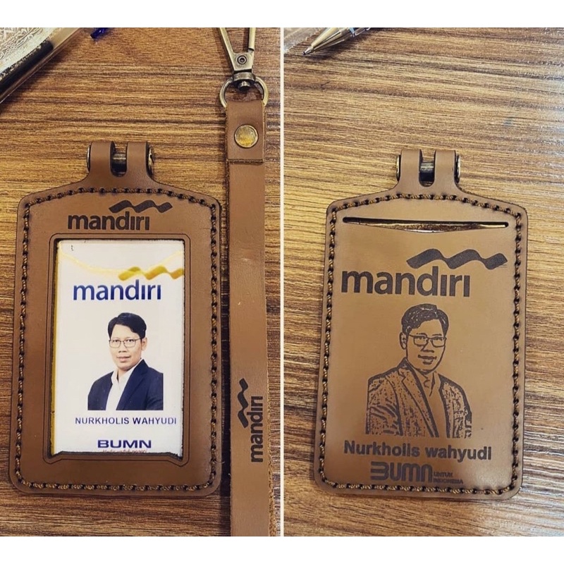 

Name Tag / IdCard Custom Foto+Nama