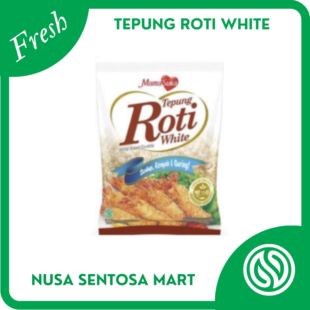 

Tepung Roti White Mama Suka - 500gr