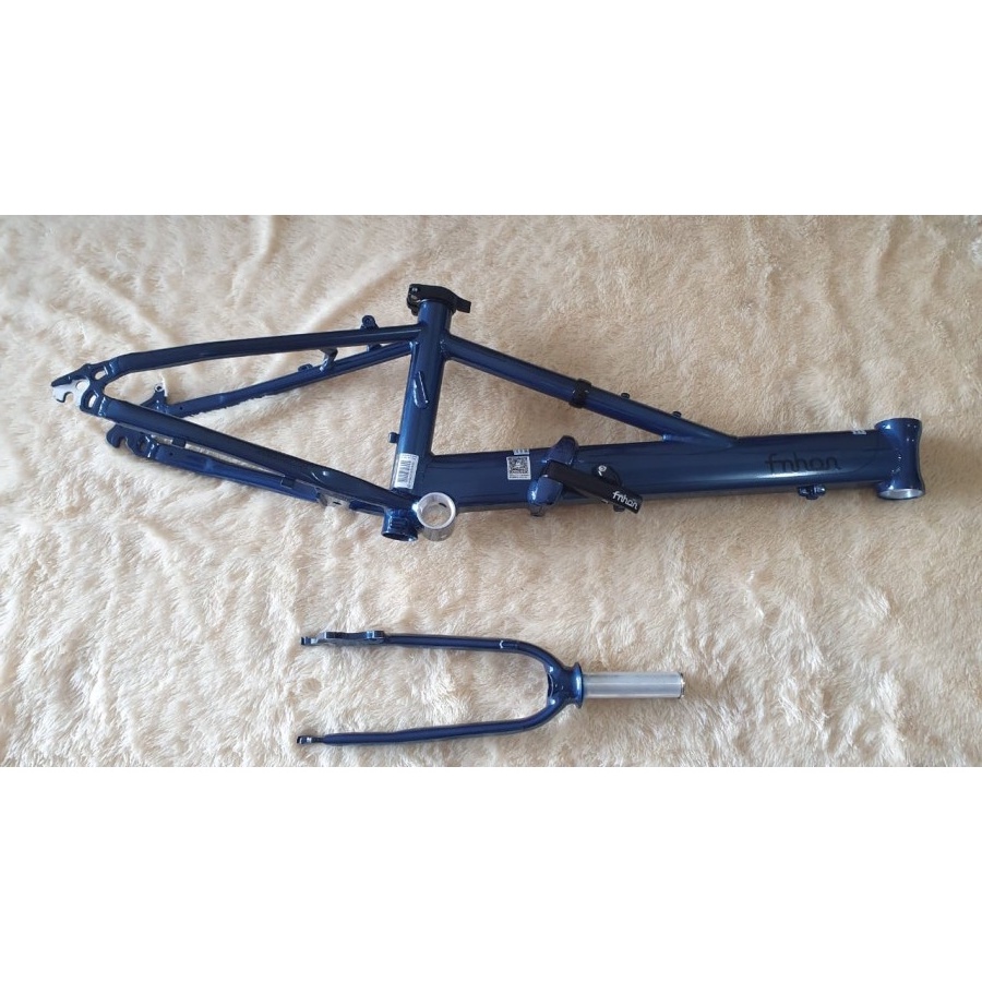 Frameset Fnhon monsoon Biru discbrake Not Ubrike