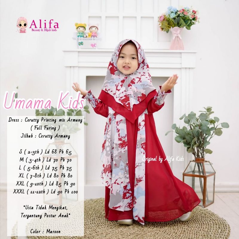 UMAMA GAMIS KIDS | GAMIS ANAK BY ALIFA
