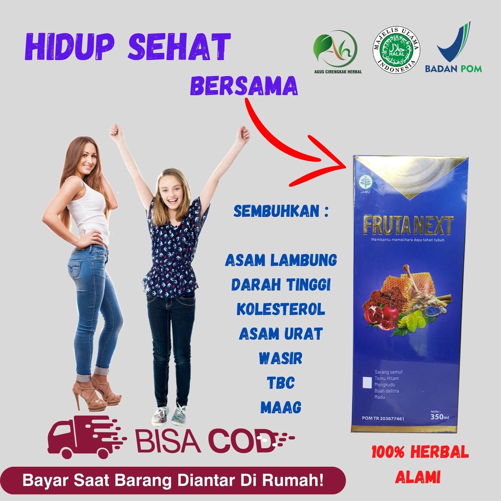 HIDUP SEHAT BERSAMA FRUTANEXT - OBAT HERBAL FRUTANEXT