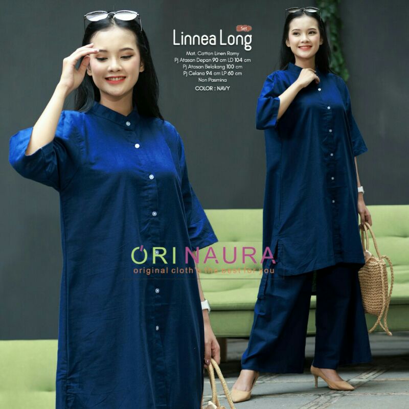 LINNEA Long Tunik by Ori Nala