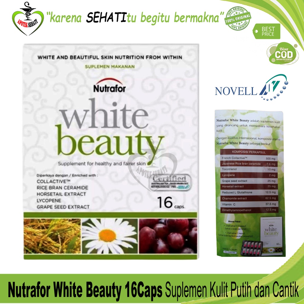 Nutrafor White Beauty Suplemen Kesehatan Kulit dan Anti Aging