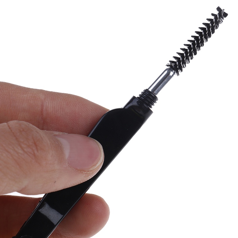 Foldable eyelash brush folding mascara wands eyebrow comb brush beauty tool