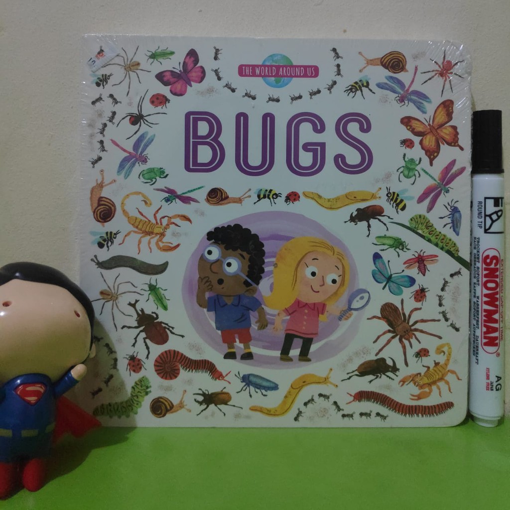 BUKU THE WORLD AROUND US - BUGS