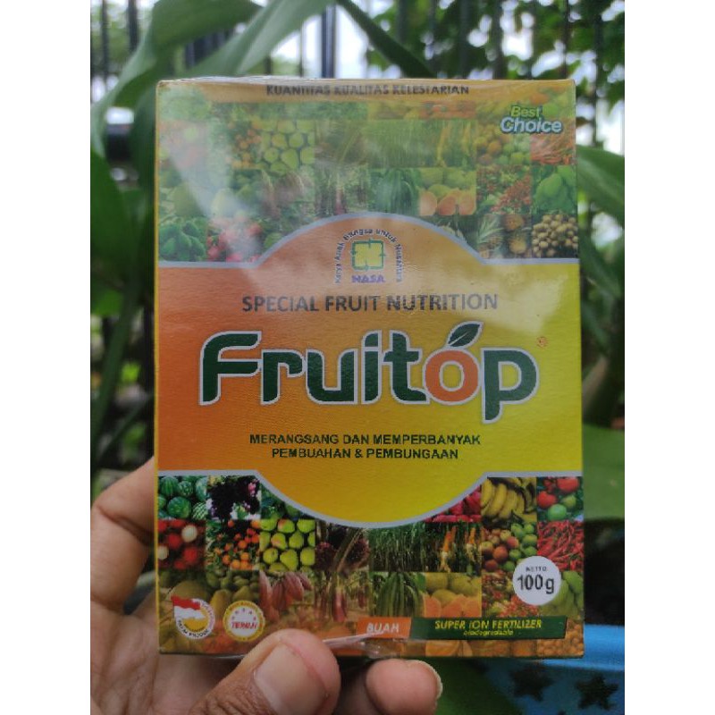 Jual Fruitop Nasa Pupuk Organik Pupuk Pelabat Buah Pupuk Perangsang Buah Pupuk Serbuk Nasa Pupuk