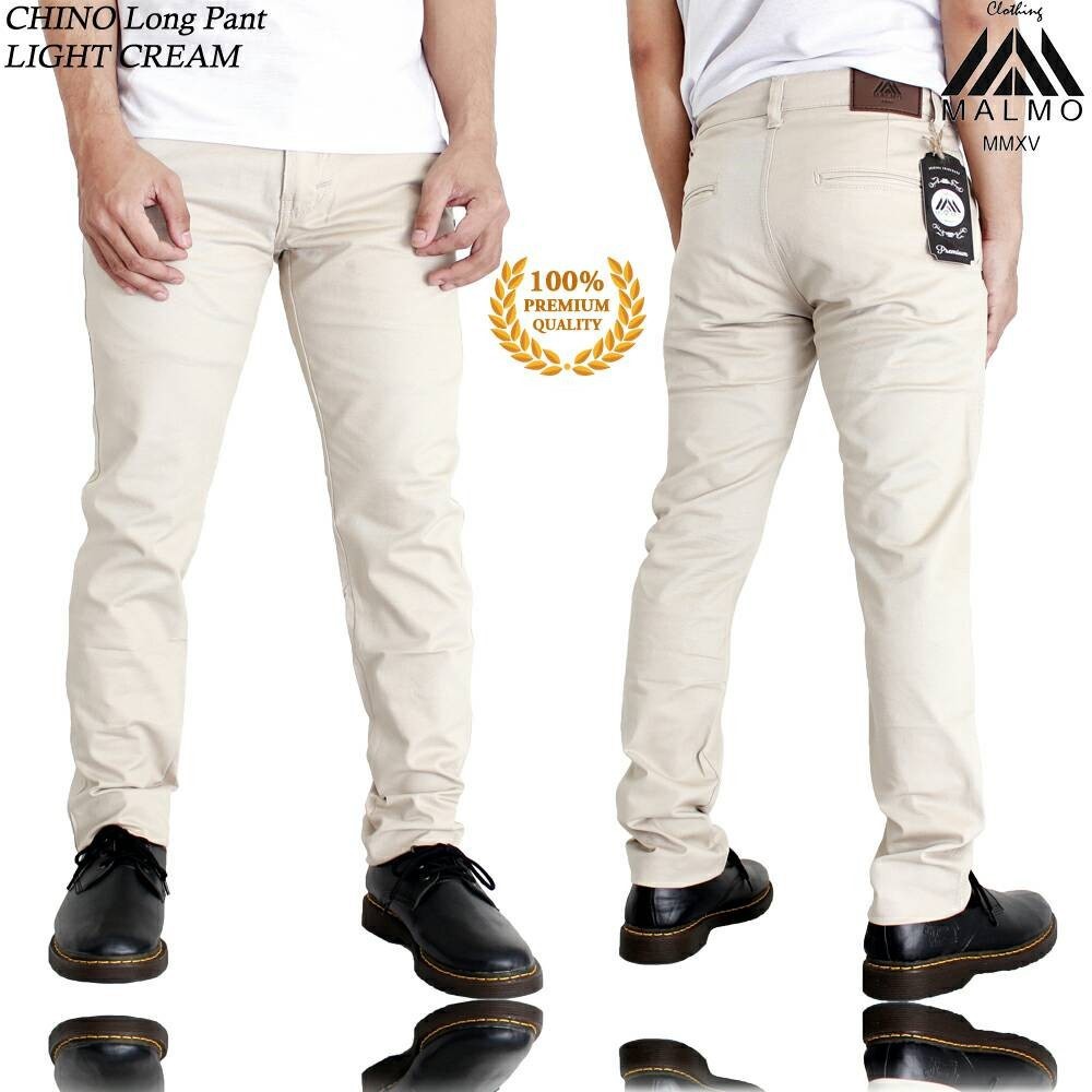 Celana Chino Cream Pria Termurah !! Celana Chino Pria Panjang