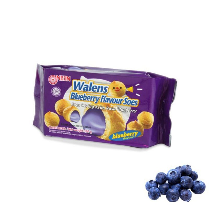 

Walens Blueberry Soes 100g