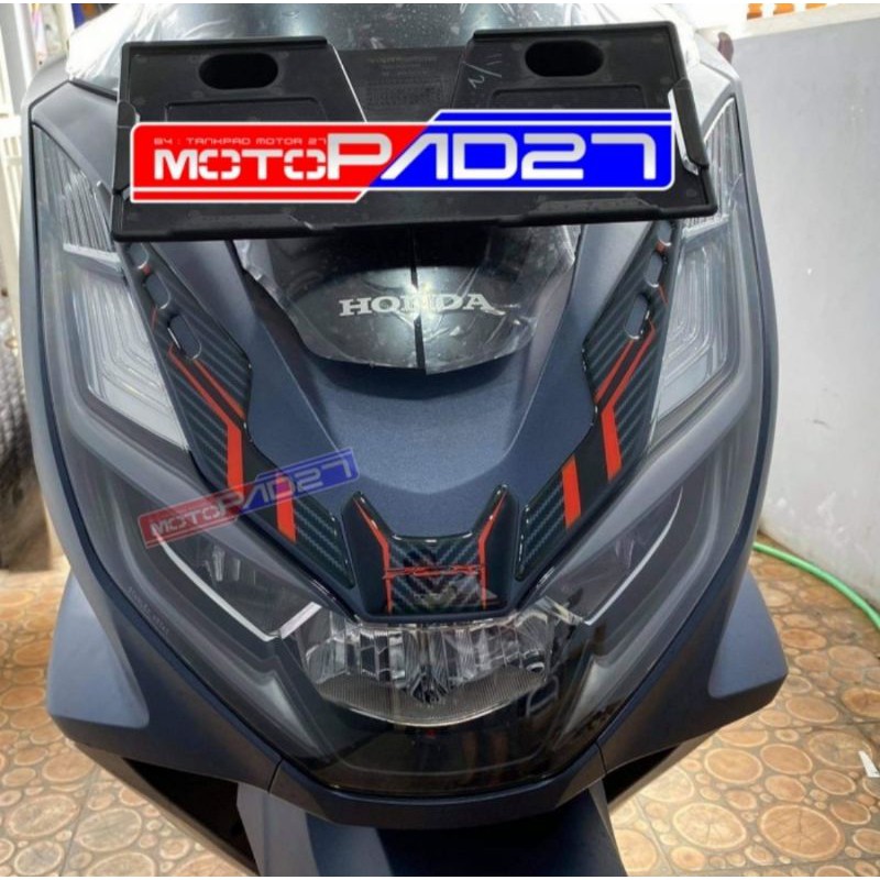 Sticker stiker Pcx 160 Resin Timbul premium tameng all new Honda Pcx 160