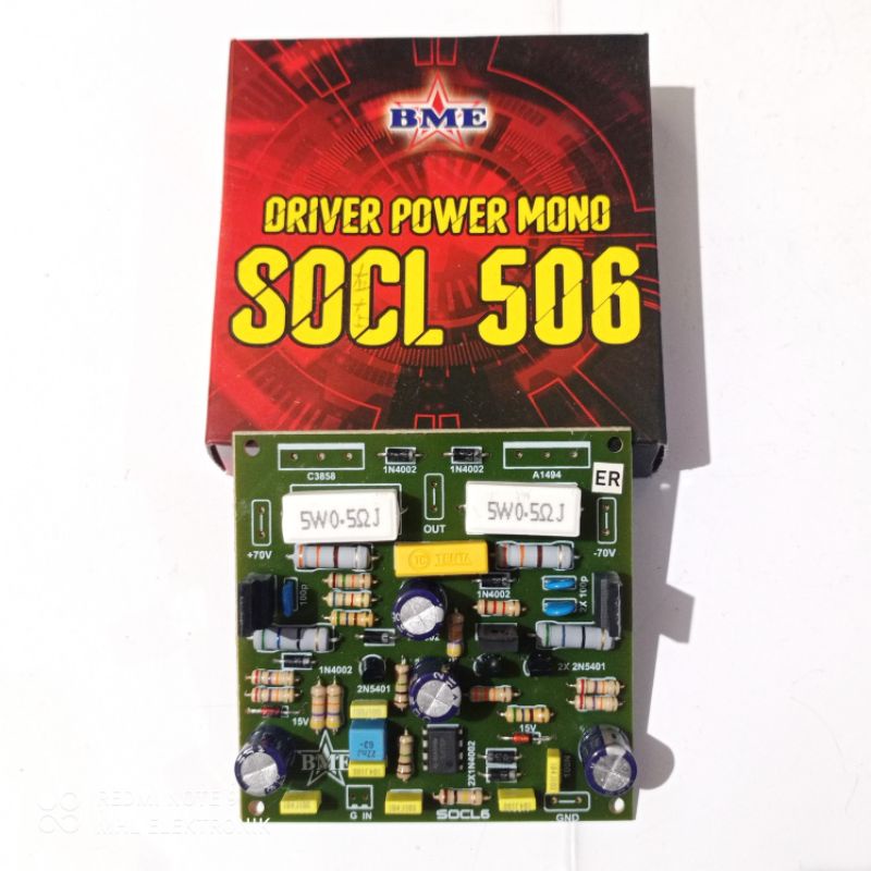 KIT Driver 500W SOCL 506 By BME Sniper Electronic Kit