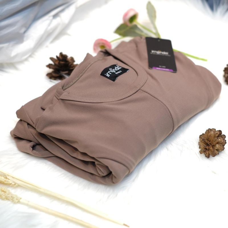 [Irnanda] Gamis Dress Diamond Umbrella Payung Bahan Jersey Diamond Premium Best Seller-Milo