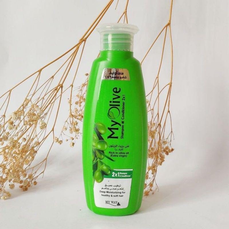 MY WAY My Olive Hair Shampoo &amp; Conditioner 2 in 1 Olive oil my way