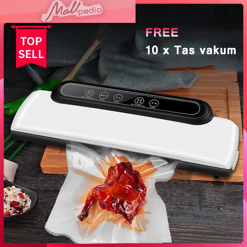 MSP Vacum Sealer Mesin Vakum Plastik - Vacum Sealer Makanan Basah dan Kering Multifungsi  DTM-600 AM
