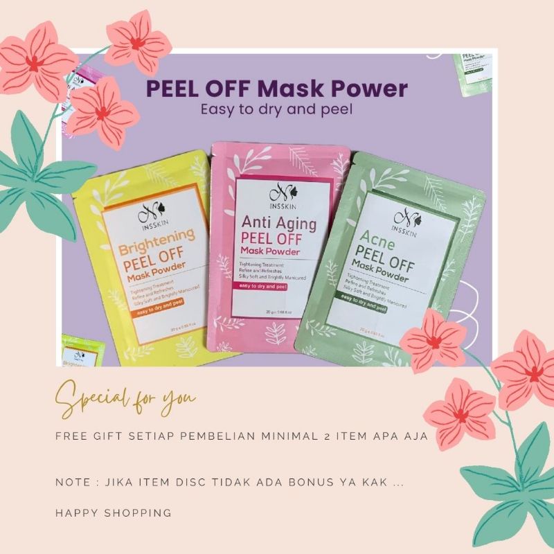 ( BELI 1 DAPET 3 ) MASKER PEEL OFF NEW NSSKIN BPOM