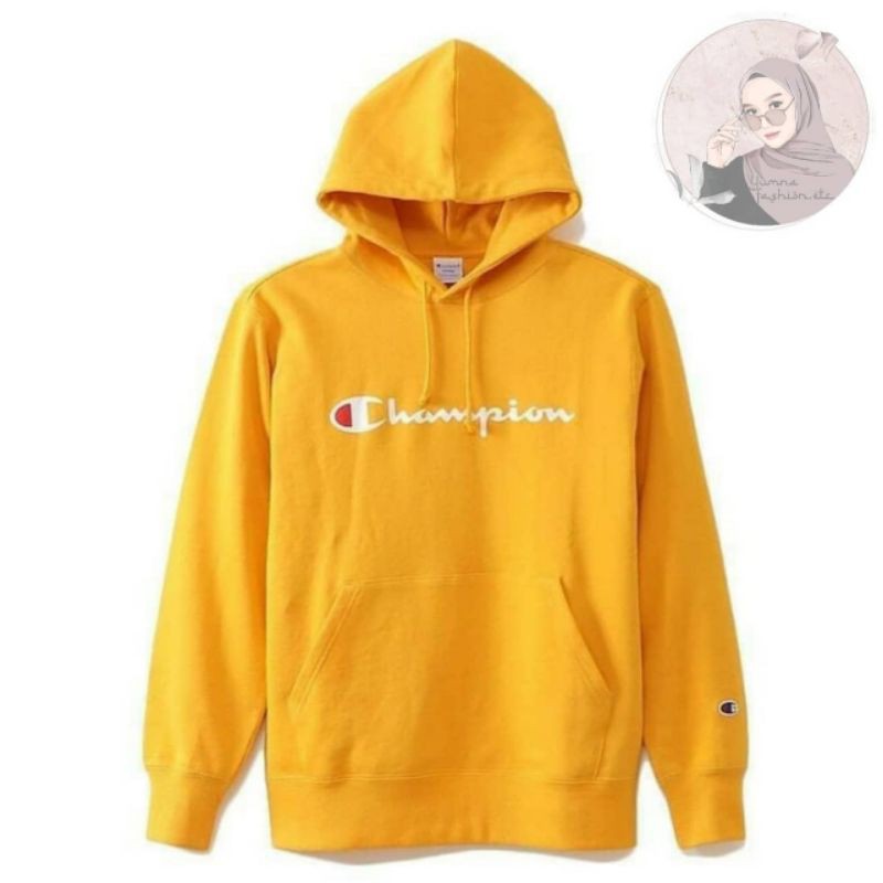 Hoodie Champion Original Kuning