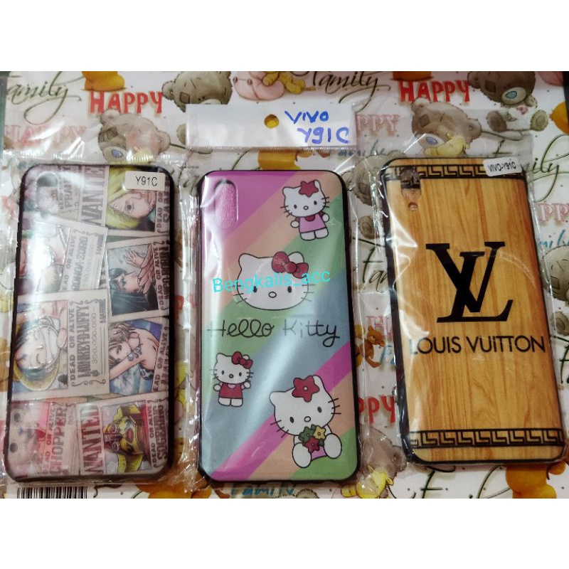 Silikon Motif Case Vivo Y91C / Y1S